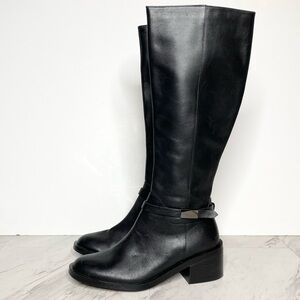Linea Paolo Kamile Black Riding Boot 8.5 M